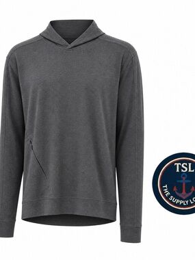 Xersion Hoodie Mens Large Gray Performance Pullover NWT Stretch